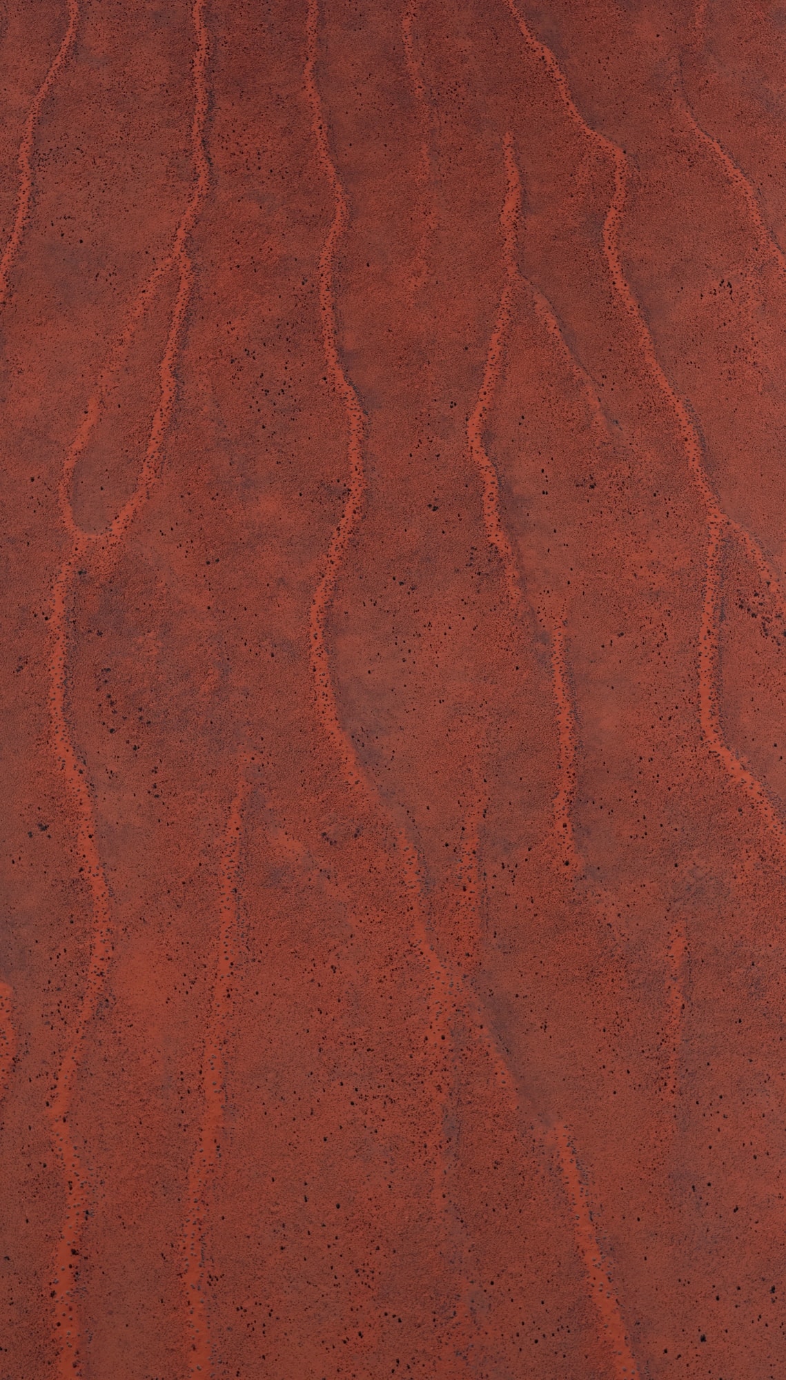 Red desert surface from Simpson Desert.